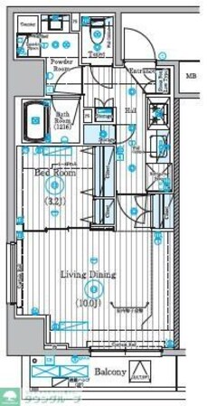 リライア東京墨田の物件間取画像
